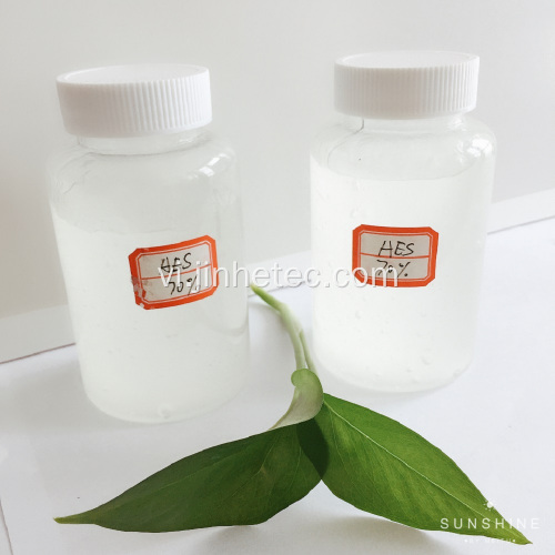 Natri laureth sulfate N70 được sử dụng làm chất hoạt động bề mặt